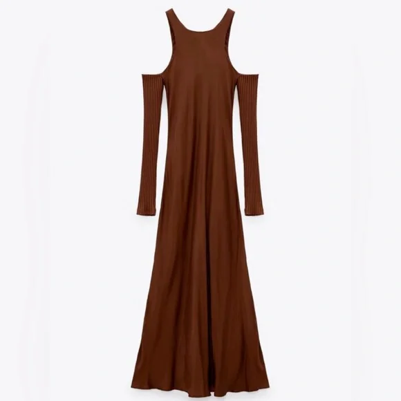 ZARA COMBINATION ARM WARMER
DRESS ✨EUC✨ 100% Viscose Main - Picture 2 of 16